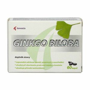 Noventis Ginkgo Biloba 40 mg 60 kapslí obraz