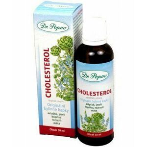 Dr. Popov Cholesterol bylinné kapky 50 ml obraz