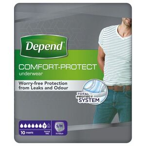 Depend Normal pro muže S/M absorpční natahovací kalhotky 10 ks obraz
