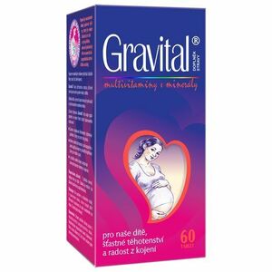VitaHarmony Gravital pro těhotné a kojící ženy 60 tablet obraz