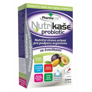 Nutrikaše probiotic se švestkami 3x60 g obraz