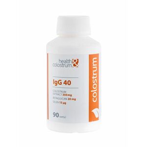 Health&colostrum IgG40 Colostrum + Betaglukan + Selen 90 kapslí obraz