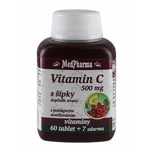 Medpharma Vitamin C se šípky 500 mg 67 tablet obraz