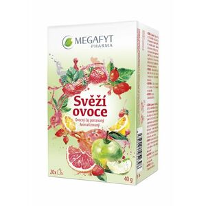 Megafyt Svěží ovoce porcovaný čaj 20x2 g obraz