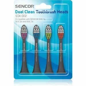 Sencor SOX 002 náhradní hlavice pro zubní kartáček 4 ks obraz
