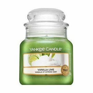 Yankee Candle Vanilla Lime vonná svíčka 104 g obraz