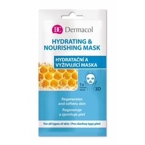 Dermacol - Textilní 3D hydratační a vyživující maska - 15 ml obraz