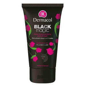 Dermacol - Black Magic - Černá detoxikační slupovací maska - 150 ml obraz