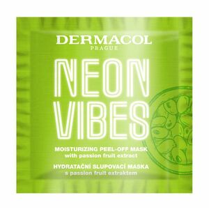 Dermacol - NEON VIBES Hydratační slupovací maska - 8 ml obraz