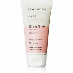 Revolution Skincare Hand Care Sanitiser and Moisture Balm čisticí gel na ruce s hydratačním účinkem 50 ml obraz