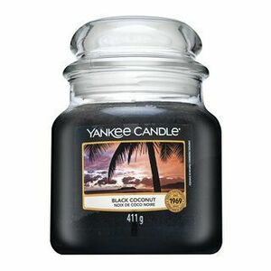 Yankee Candle Black Coconut vonná svíčka 411 g obraz
