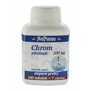 Medpharma Chrom pikolinát 200 mcg 107 tobolek obraz