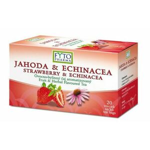 Fytopharma Ovocno-bylinný čaj jahoda & echinacea 20x2 g obraz
