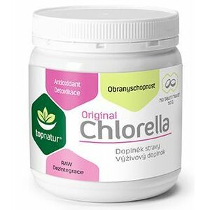 Topnatur Chlorella 200 mg 750 tablet obraz