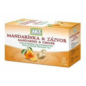 Fytopharma Ovocno-bylinný čaj mandarinka & zázvor 20x2 g obraz