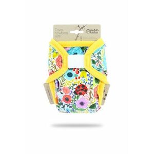 Petit Lulu Novorozenecké svrchní kalhotky 1 ks rozkvetlá zahrada obraz