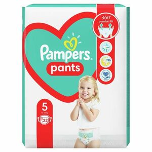 Pampers Pants vel. 5 12-17 kg plenkové kalhotky 22 ks obraz