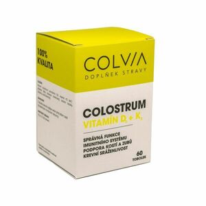 COLVIA Colostrum + vitamín D3 + K2 60 tobolek obraz