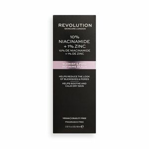 Revolution Skincare Blemish and Pore Refining Serum - 10% Niacinamide + 1% Zinc sérum 60 ml obraz