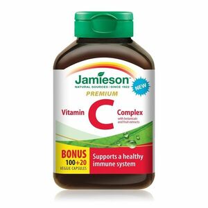 Jamieson Vitamín C PREMIUM s bioflavonoidy 600 mg 120 tablet obraz