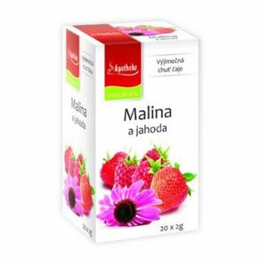 APOTHEKE Malina + jahoda s echinaceou 20 sáčků obraz