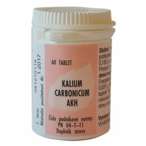 AKH Kalium carbonicum 60 tablet obraz
