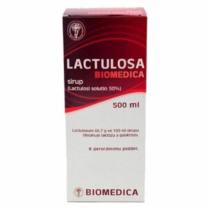 BIOMEDICA Lactulosa 500 ml 50% sirup obraz
