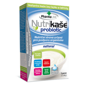 PHARMALINE Nutrikaše probiotic Natural 3 x 60 g obraz