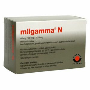 MILGAMMA N 50 měkkých tobolek obraz