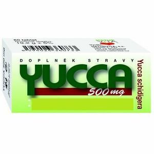 NATURVITA Yucca 500 mg 60 tablet obraz