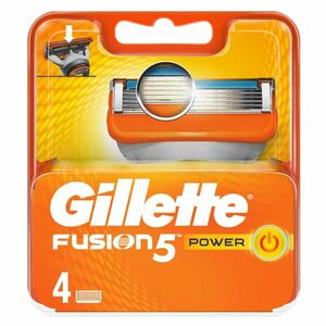 GILLETTE Fusion Power Náhradní hlavice pro muže 4 ks obraz