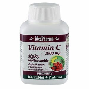 MEDPHARMA Vitamín C 1000 mg s šípky 107 tablet obraz