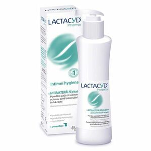 LACTACYD Pharma Intimní mycí emulze Antibakteriální 250 ml obraz