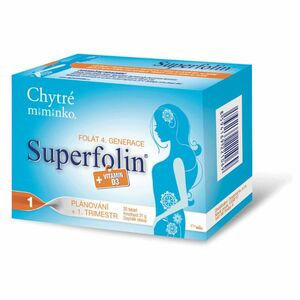 ONAPHARM Chytré miminko 1 superfolin + vitamin D3 30 kapslí obraz
