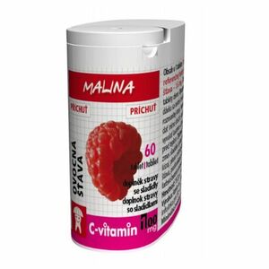 RAPETO C-vitamin 100 mg malina 60 tablet obraz