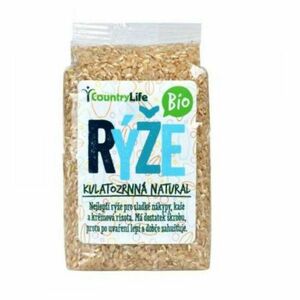 COUNTRY LIFE Rýže kulatozrnná natural BIO 500 g obraz