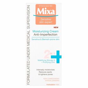 MIXA Sensitive pleťový krém 2v1 proti nedokonalostem 50 ml obraz