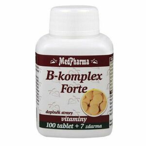 MEDPHARMA B komplex Forte 100 tablet + 7 ZDARMA obraz