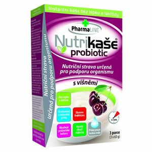 PHARMALINE Nutrikaše probiotic S višněmi 3x60 g obraz