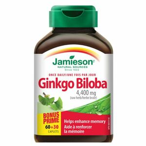 JAMIESON Ginkgo Biloba 90 tablet obraz
