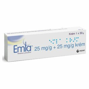 EMLA Krém 25 mg 30 g obraz