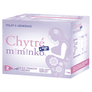 ONAPHARM Chytré miminko 2 methylfolát + vitamin D3 a DHA 60 tablet + 60 kapslí obraz