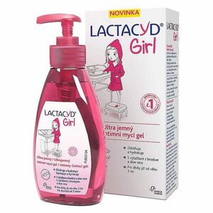 LACTACYD Girl Ultra jemný intimní mycí gel 200 ml obraz