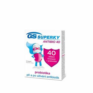 GS Superky Antibio 40 10 kapslí obraz