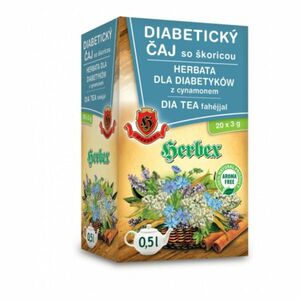 HERBEX Hladina cukru diabetický čaj 20 sáčků obraz