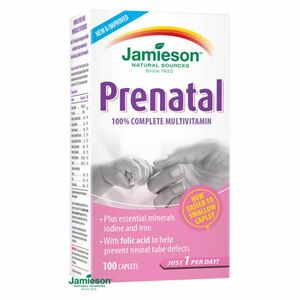 JAMIESON Prenatal complete multivitamin 100 tablet obraz