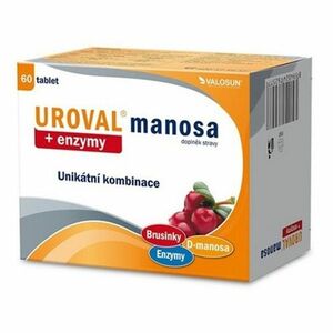 UROVAL Manosa + enzymy 30 tablet obraz