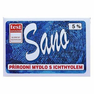 MERCO Sano mýdlo s ichtyolem 5 % 100 g obraz