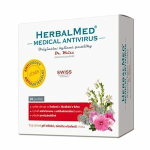 DR. WEISS HerbalMed Medical Antivirus 20 pastilek obraz