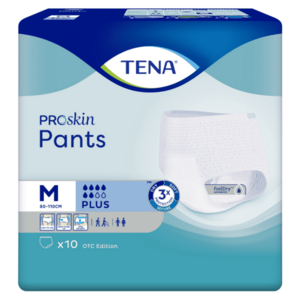 TENA Pants plus natahovací absorpční kalhotky 6 kapek vel. M 10 kusů obraz